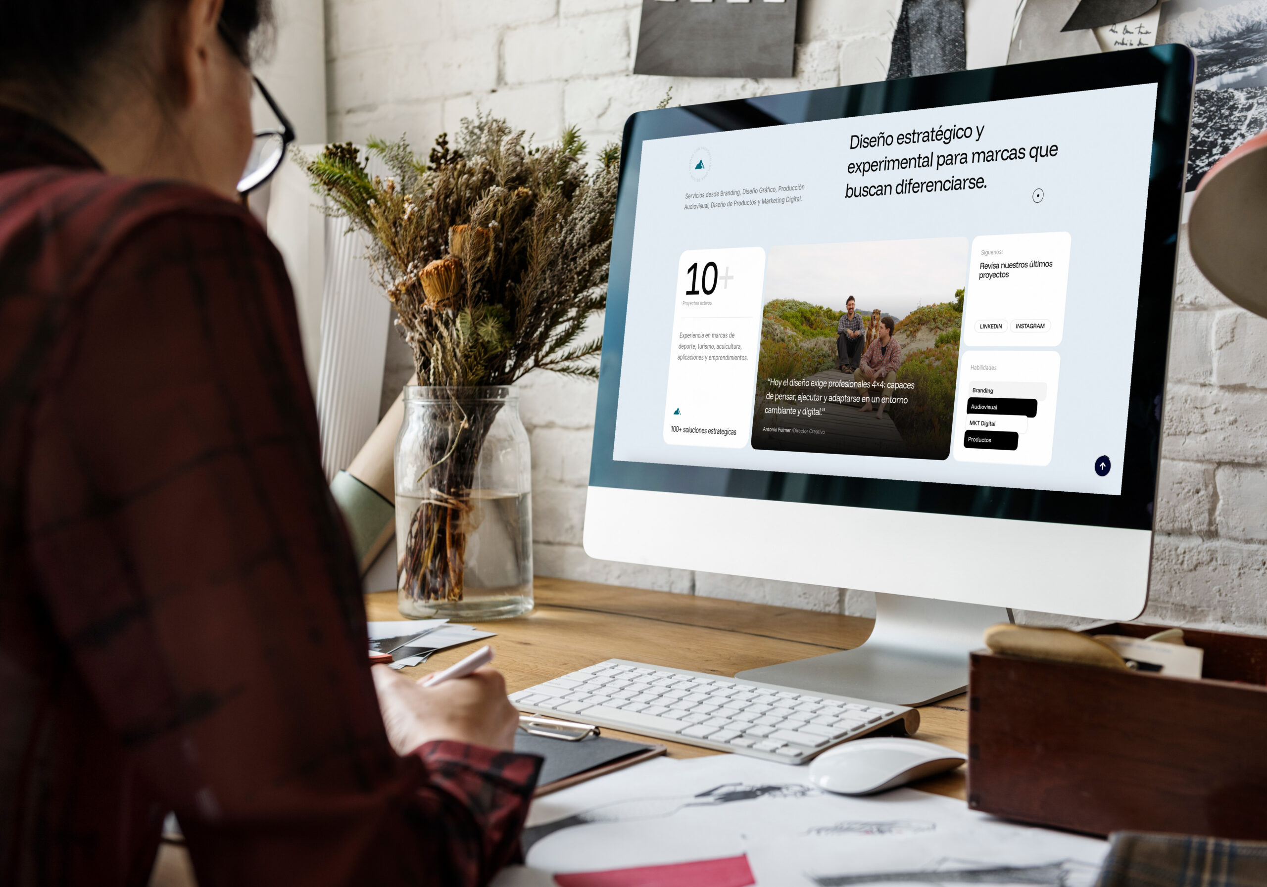 Branding y diseño gráfico para desarrollo de identidad visual